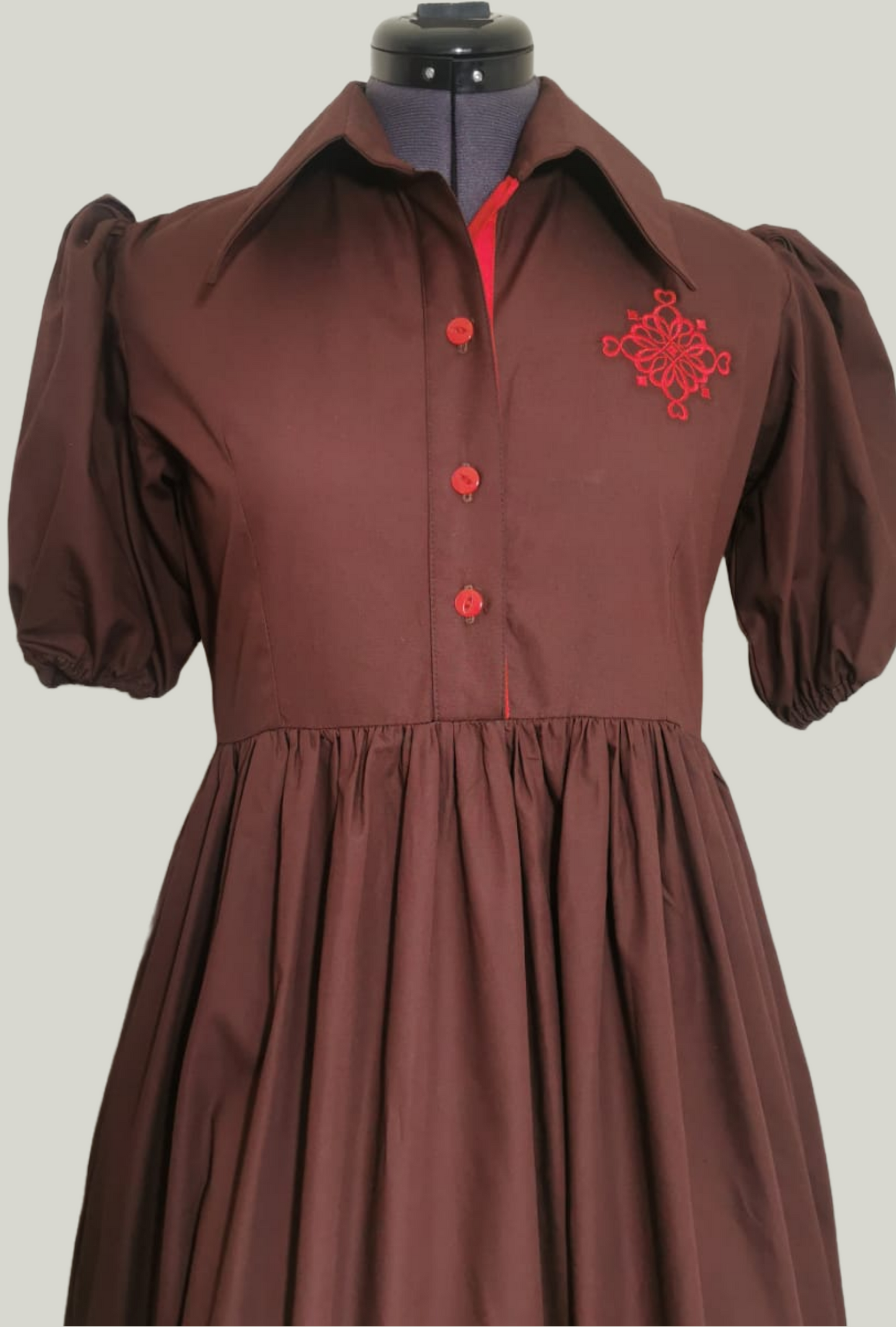 Diana, The Brown maxi dress