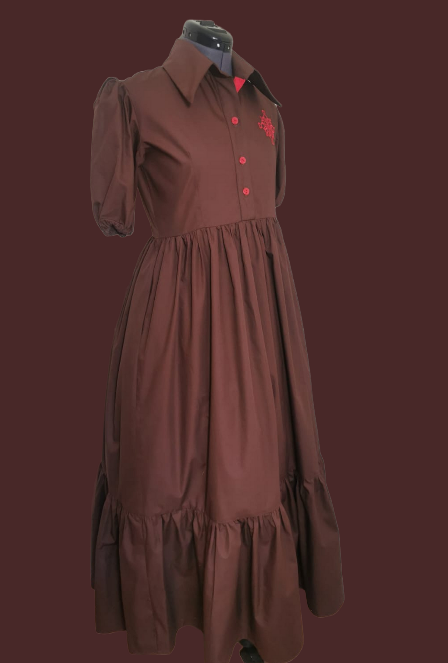 Diana, The Brown maxi dress