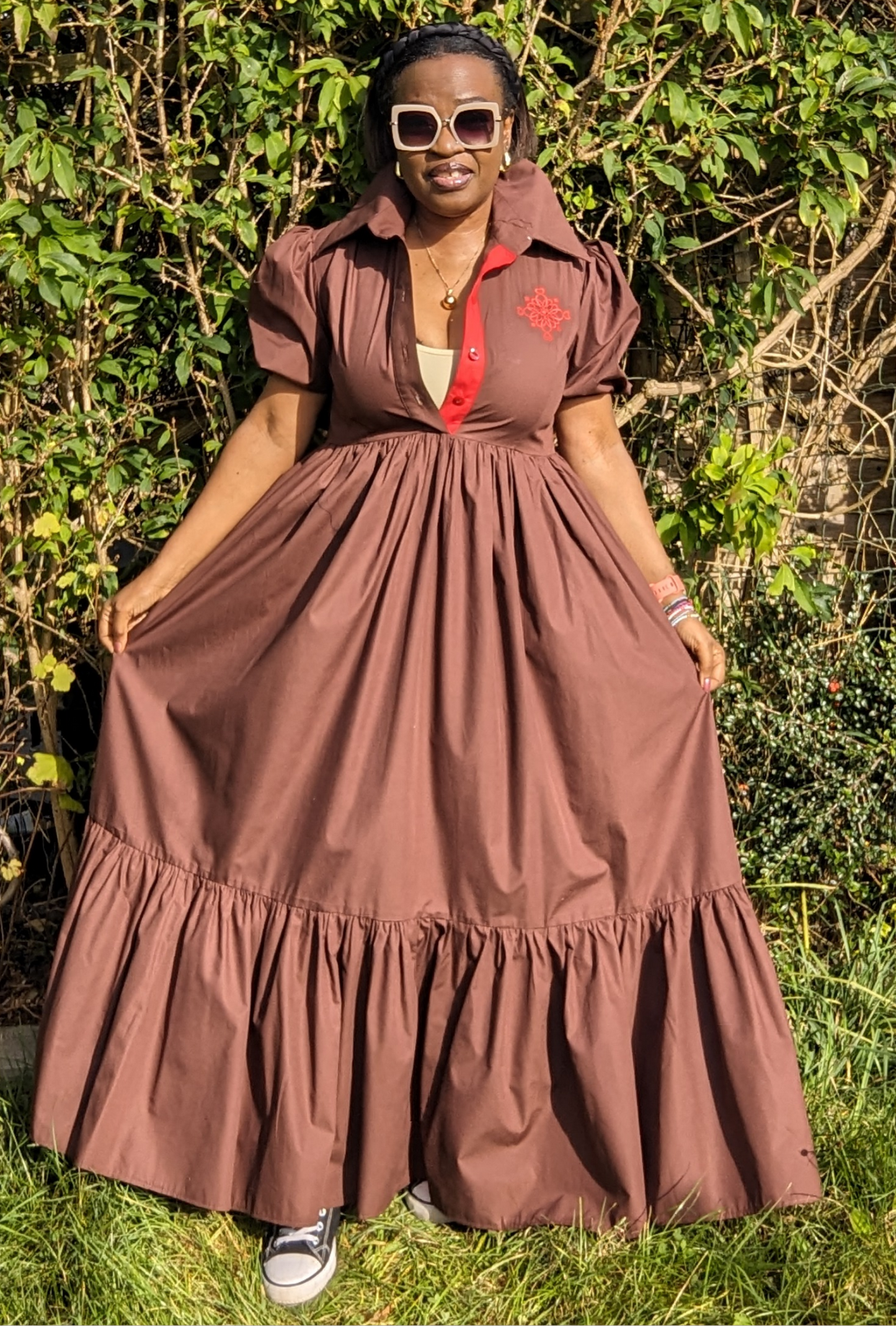 Diana, The Brown maxi dress