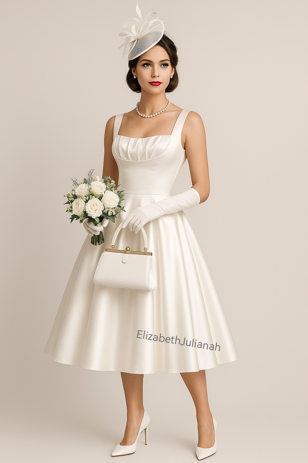 Grace, Duchess Satin Bridal Dress