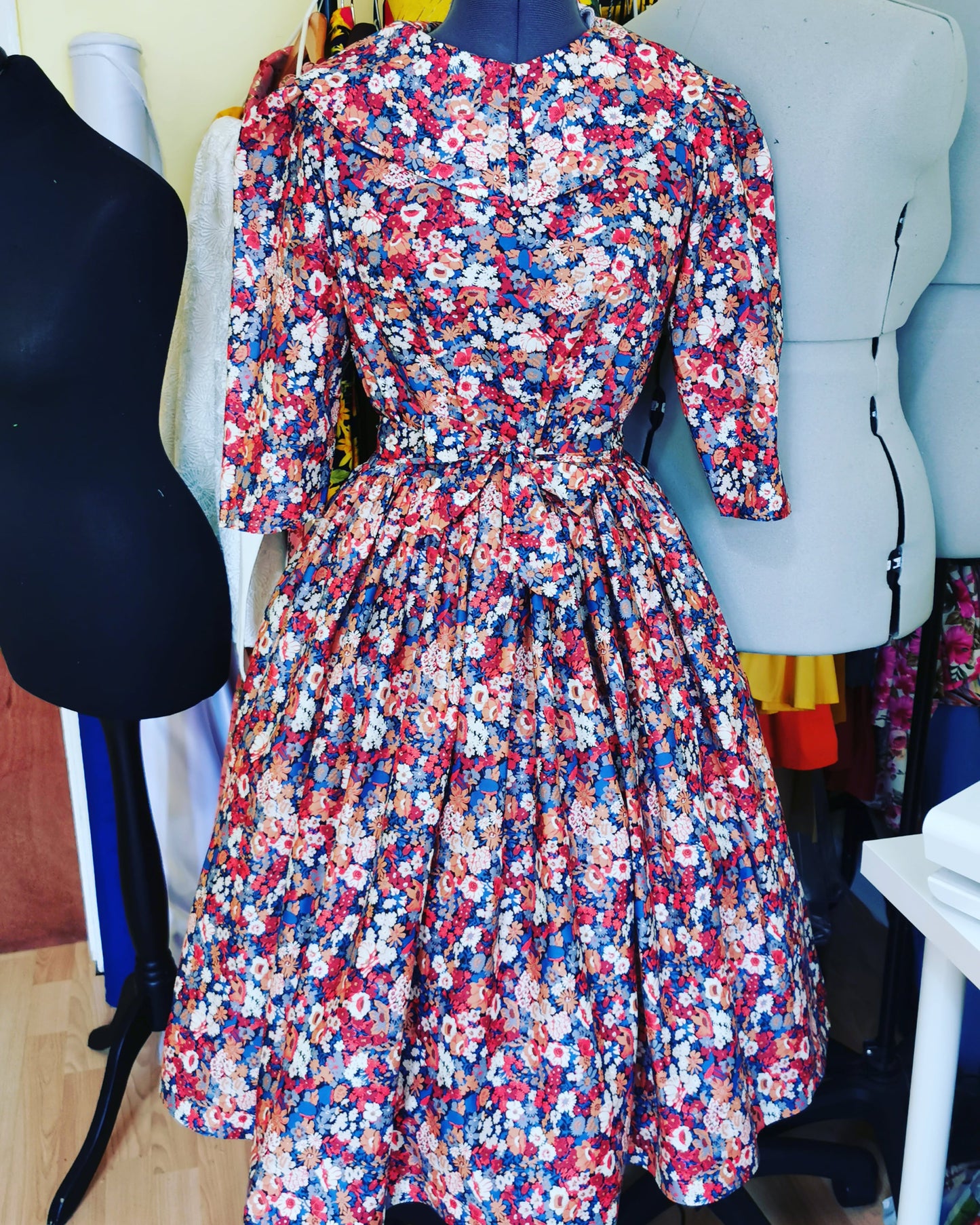 Vintage Tea Dress in Liberty Lawn