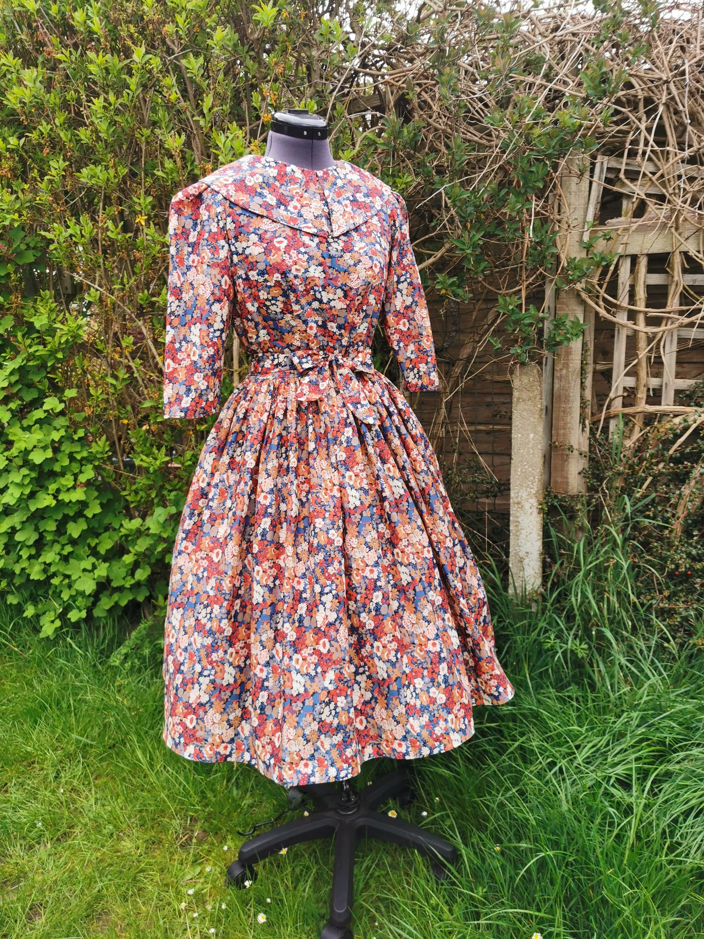 Vintage Tea Dress in Liberty Lawn