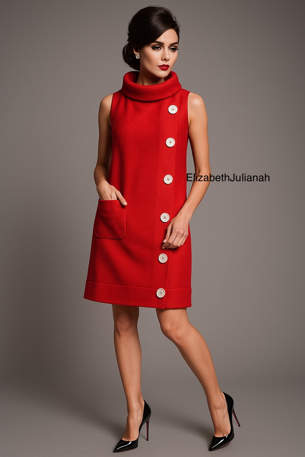 1960s Dress, Vintage Dress, Vintage Inspired,1960s Dress, Linen Dress ElizabethJulianah 1960s Dress, Vintage Dress, Vintage Inspired,1960s Dress, Linen Dress ElizabethJulianah