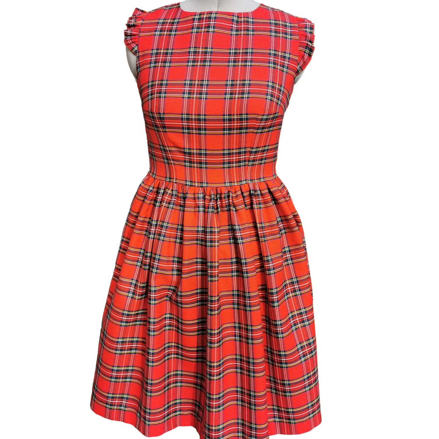 Royal Stewart Tartan Pinafore Dress