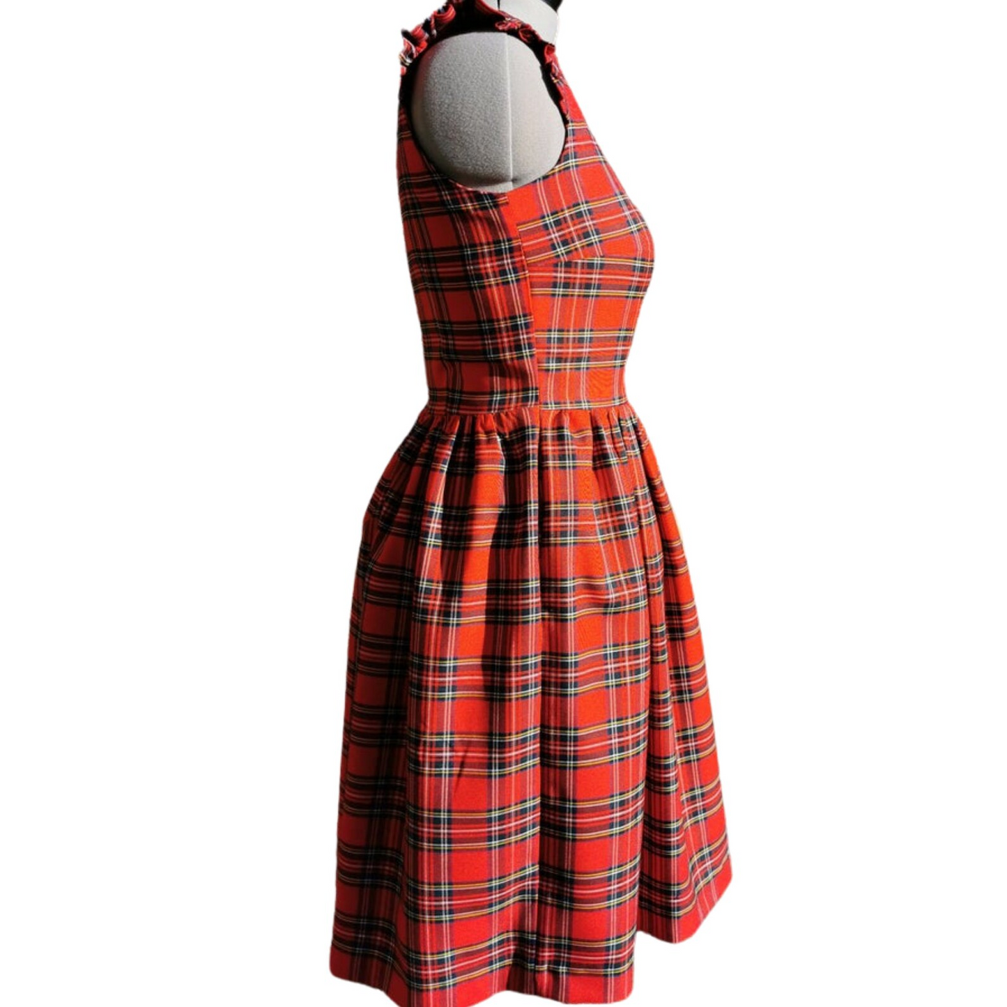 Royal Stewart Tartan Pinafore Dress