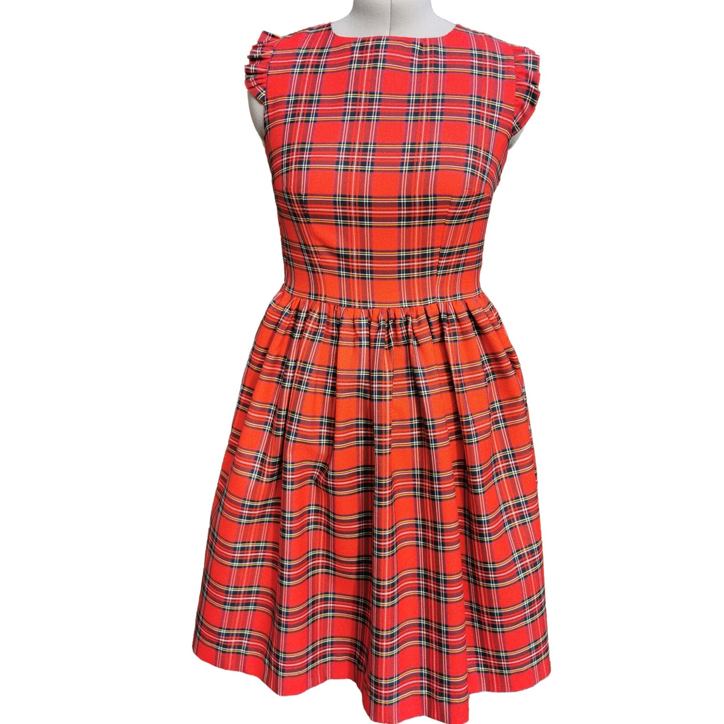 Royal Stewart Tartan Pinafore Dress