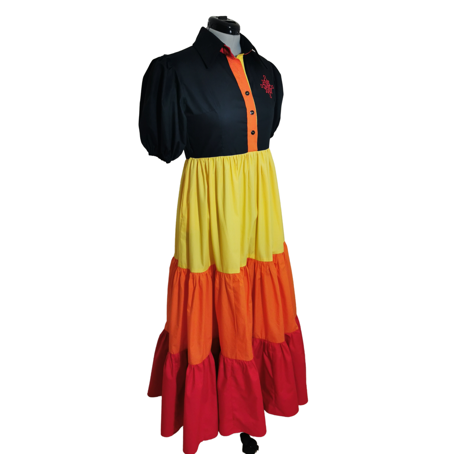 Roberta, Tiered maxi dress