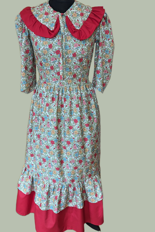 Vintage Floral Dress, Floral Dress
