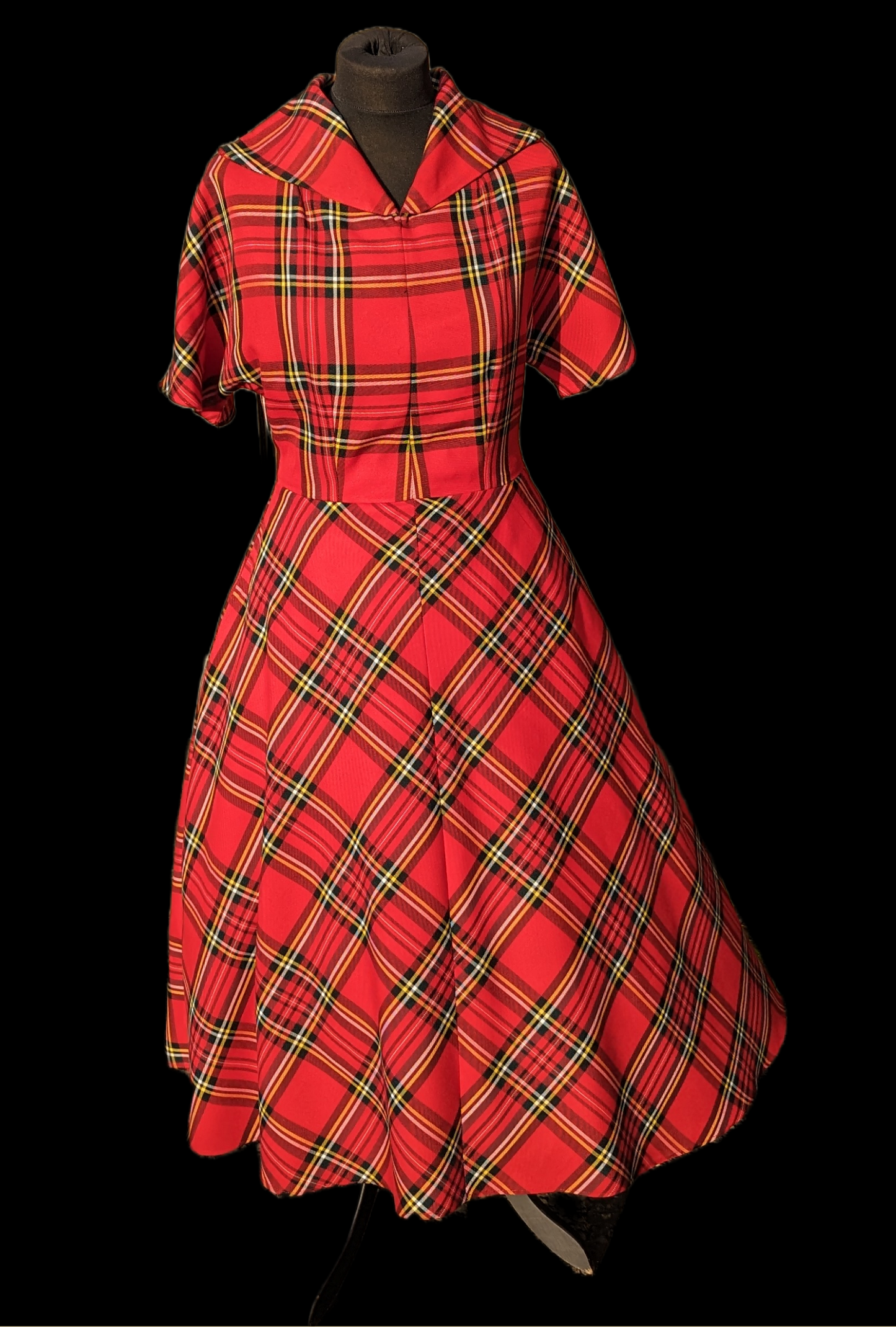 Handmade Royal Stewart  dress