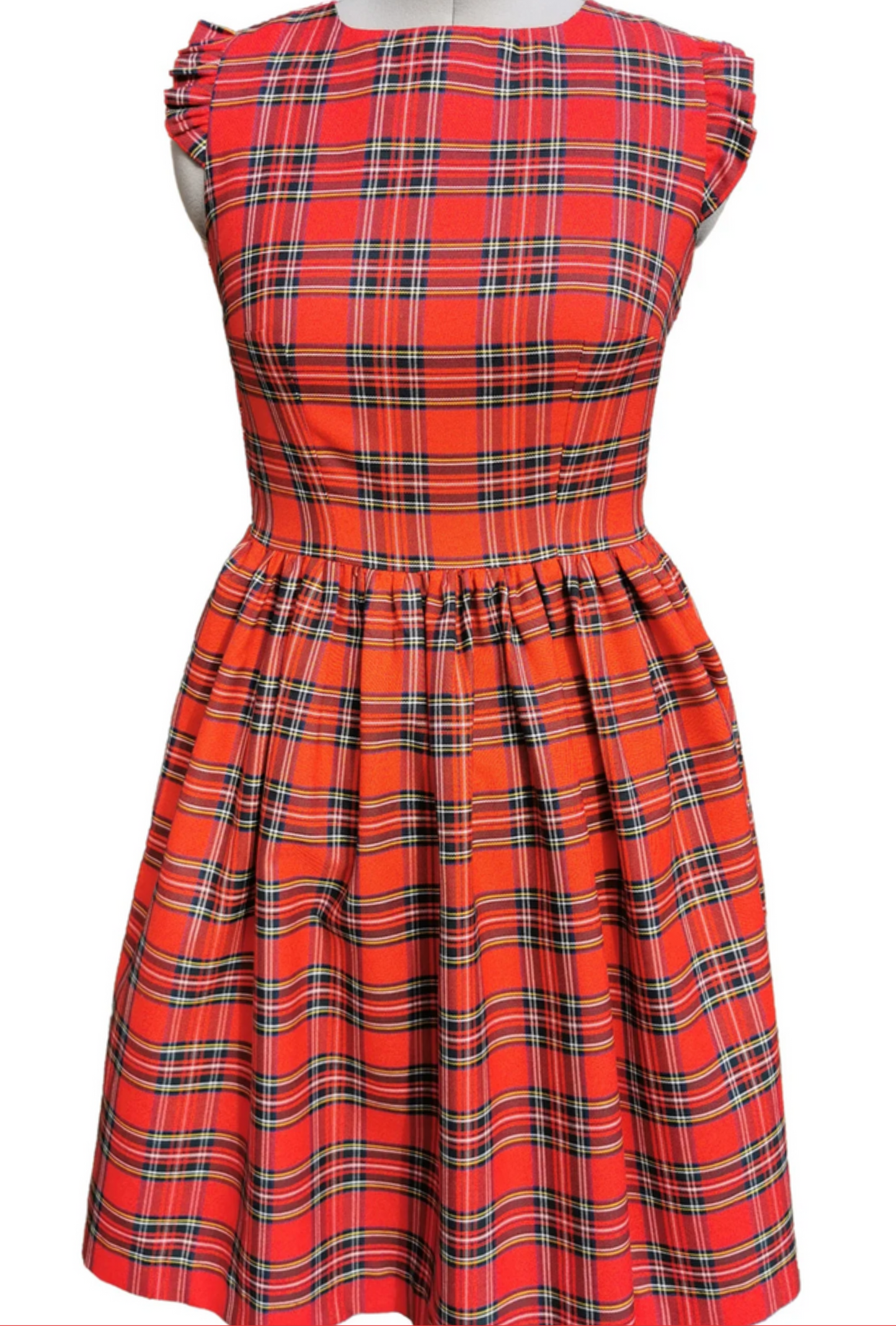 Royal Stewart Tartan Pinafore Dress