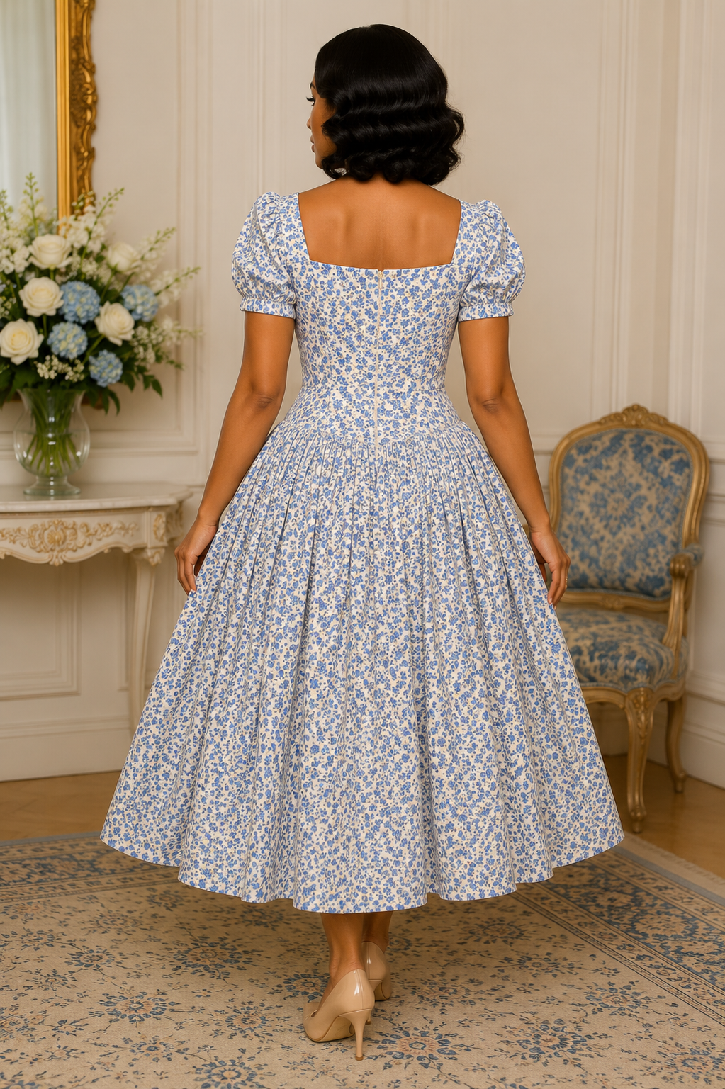 The Wedgewood Tea Dress