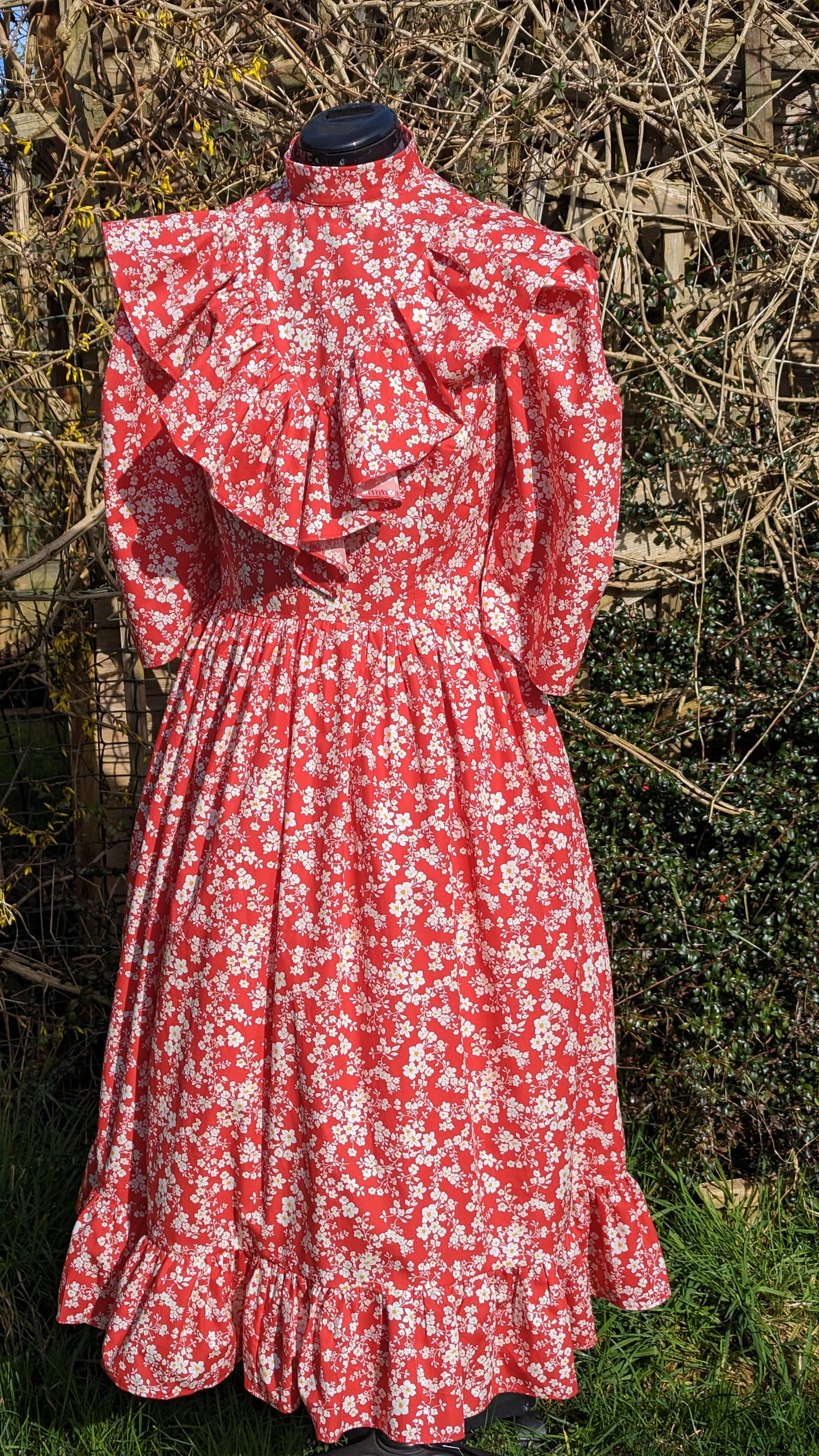 Anabelle, Red Vintage Dress