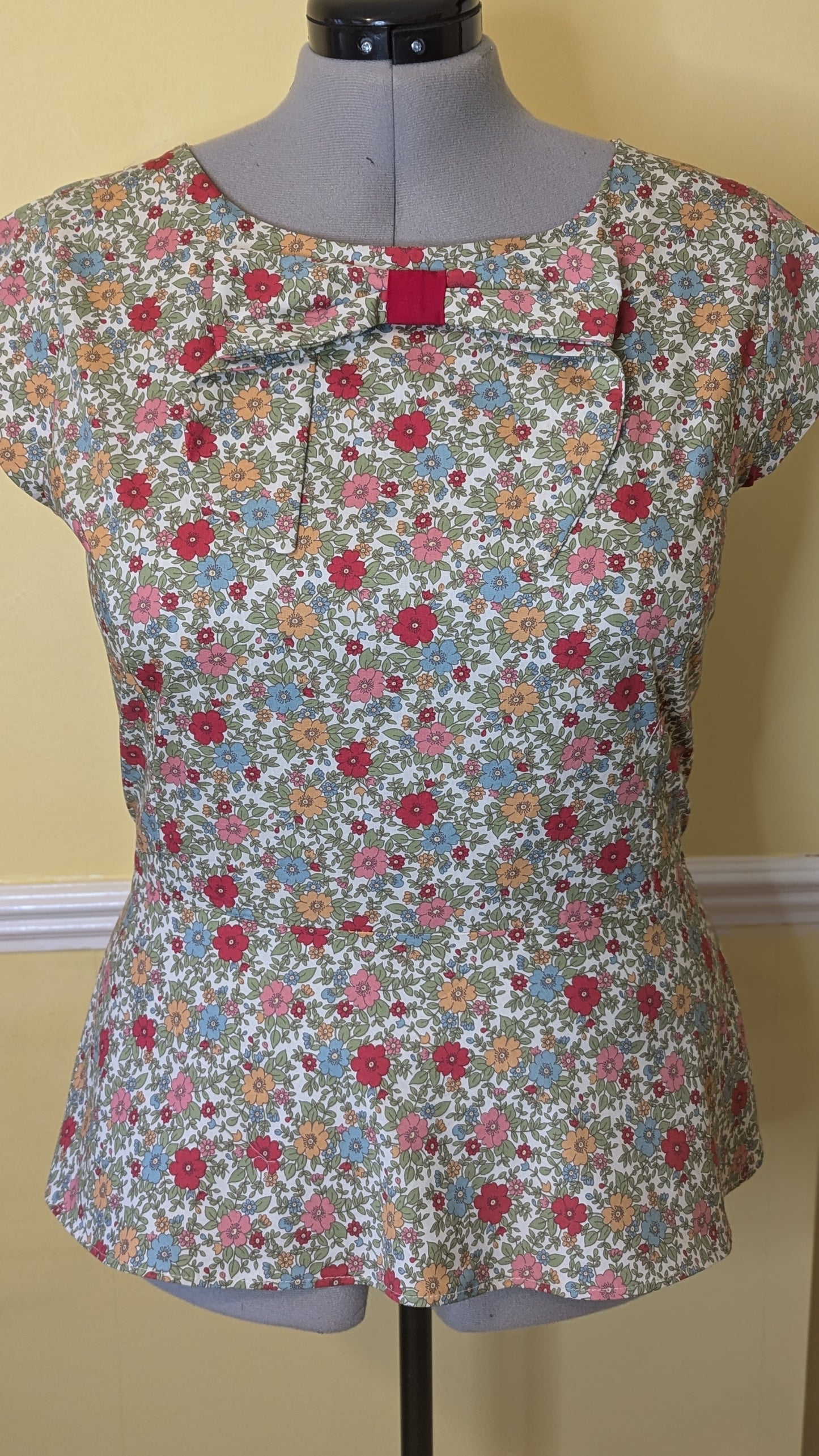 Size 20 Peplum Top, Ready To Ship