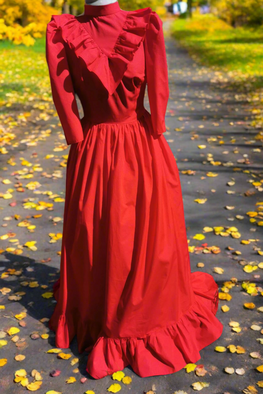Red Vintage dress