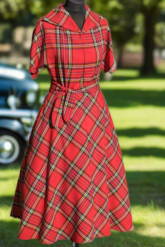 Tartan Tea Dress