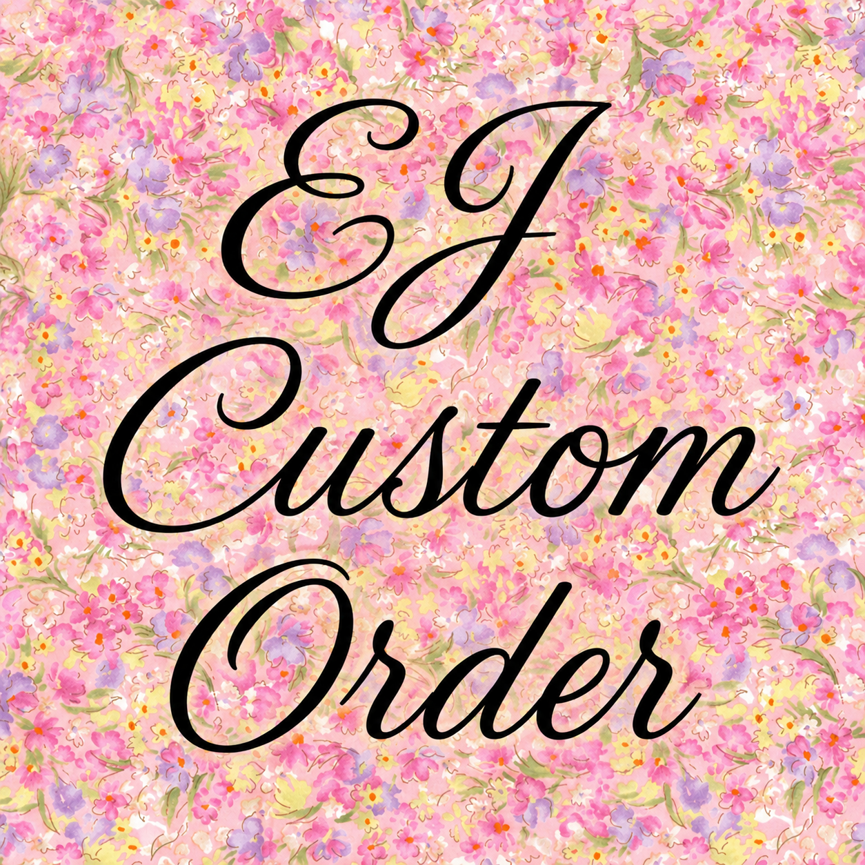Custom Order for Ms Verity