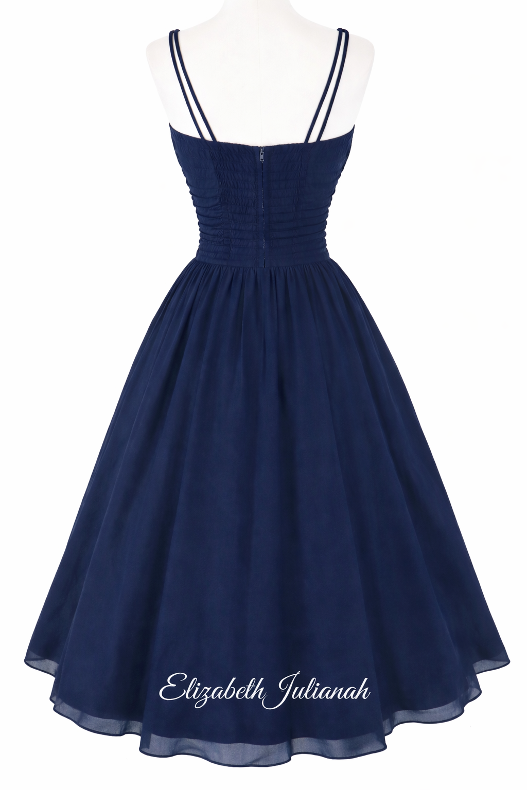 Navy Bloom Dress