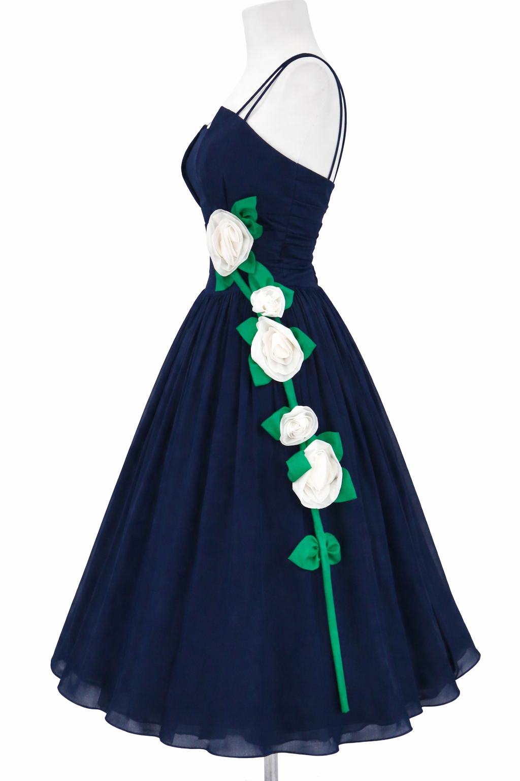 Navy Bloom Dress