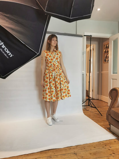 Carla, Sunflower Dress, classic House dress
