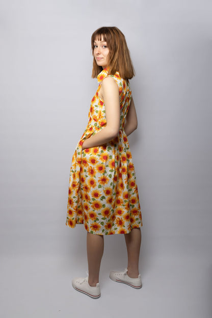 Carla, Sunflower Dress, classic House dress