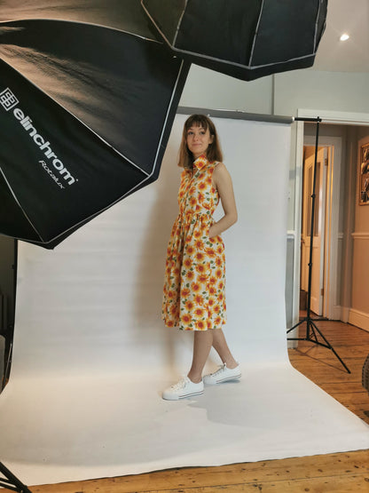 Carla, Sunflower Dress, classic House dress
